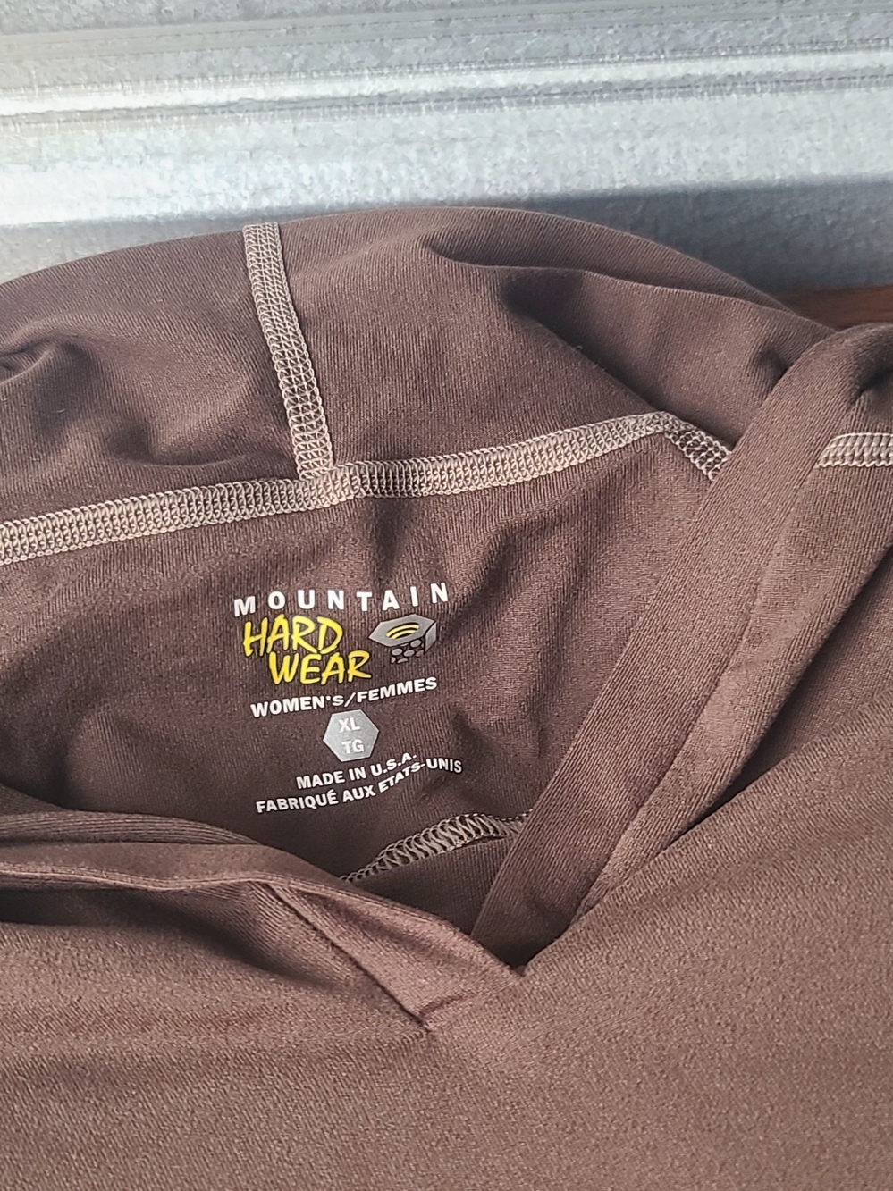 Mountain Hardwear Women's Brown Pullover Hoodie